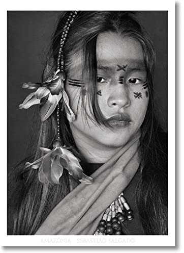 Sebastião Salgado. Amazônia. Poster ‘Ashaninka Girl’