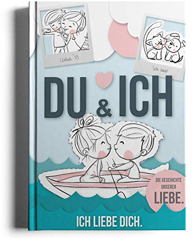 Rundfux Du und Ich - Ich Liebe Dich (Liebestagebuch für Paare und Verliebte! Ausfüllen, Einkleben und Verschenken) Pärchenbuch