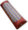 MediCrystal Far Infrared Edelstein-Kissen - mit Kristallen Natural - Negative Ionen - FIR Hitze - Nicht el Reddish Brown 16 L x 5 W x 3 H FIRM