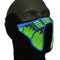 Ucult LED-Rave-Maske Soundaktiviert Leuchtmaske - Maske für Party, Halloween Fasching Karneval Raves Club