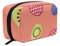 FANTAZIO Kosmetiktaschen für Frauen Pitaya und Kiwi Make Up Taschen