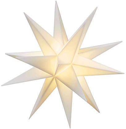 Best Season Kunststoffstern au?en ?12cm ws