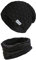 GG ST Kinder Wintermütze Beanie Hut mit Schal Set Strickmütze Slouchy Warme Knit Skull Cap