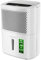 Turbionaire Smart 12 Eco Deumidificatore 12L/ 24h, Adatto fino a 20㎡, Filtro Lavabile, Ruote Piroettanti, 12L/ 24h Filtro antipolvere, Igrostato Incorporato, Poco rumoroso, Doppio drenaggio