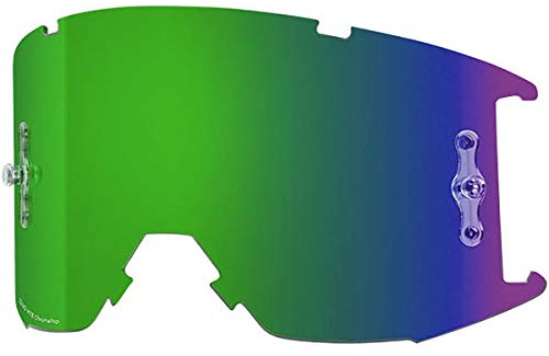 SMITH L Squad MTB XL Gesichtsmaske, Erwachsene, Unisex, Chroma Sun Green Mirror, TU
