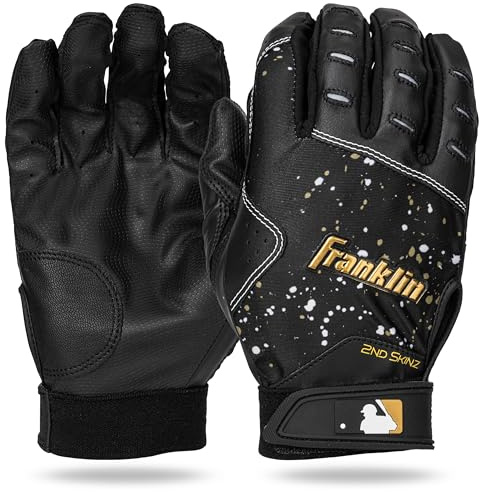Franklin Sports, MLB 2nd Skinz, Guanti da Baseball, Softball e teeball per Adulti e Ragazzi, da Uomo e Bambino, Disponibili in Diverse Taglie e Colori