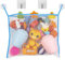 Red de Almacenamiento para la Bañera, Organizador de Juguetes de los niños, Bolsa organizadora baño, Red para Colgar Accesorios Ducha, 2 x ventosas + 2 x Ganchos Adhesivos, Organizador Juguetes baño