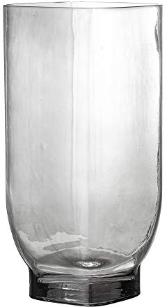 Bloomingville Vase, grau, Glas