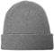 GO HEAVY Lange Mütze Basic Beanie für Damen und Herren Hellgrau