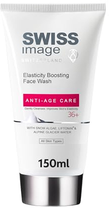 SWISS IMAGE ANTI-AGE 36+ - Elastisches Reinigungsgel, natürliche und wirksame Inhaltsstoffe, ohne Parabene, SLS/SLES und Phthalate, 150 ml
