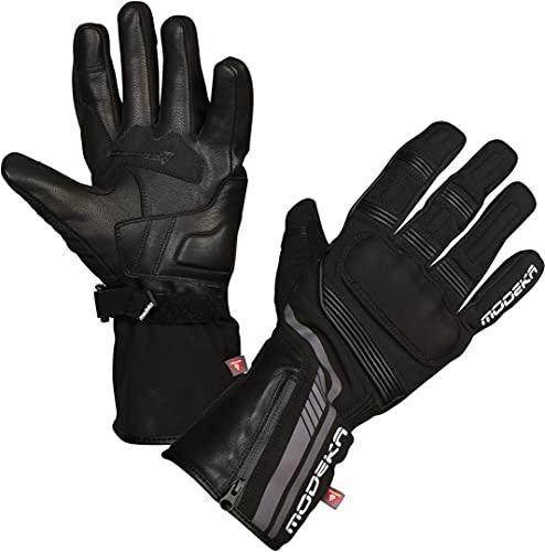 Modeka Makari Motorradhandschuhe, schwarz, 7