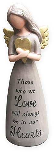 Memorial Angel Figurine Ornament Collectible Figure Gift for Someone who has lost Someone Special Sympathy Gift with Thoughtful Words and Sentimental Verse Memorial Guardian Angel