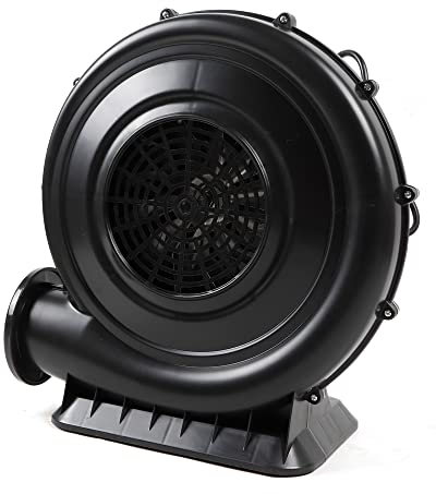 Acesunny 250W/370W Dauergebläse Hüpfburg Luftpumpe Hochdruckgebläse Radialventilator Elektrische Luftpumpe Gebläsepumpe für aufblasbare Spielzeuge Hüpfburg (250W)