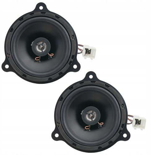 Sound-way Haut-parleurs Speakers Enceintes Adaptateurs Anneaux de Montage Compatible avec Renault, Dacia, Smart