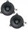 Sound Way Lautsprecher-Set mit Adaptern und Kabeln, kompatibel mit Renault, Dacia, Smart