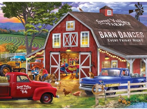 Chris Bigelow 1000 PC Puzzle – Scheunentanz