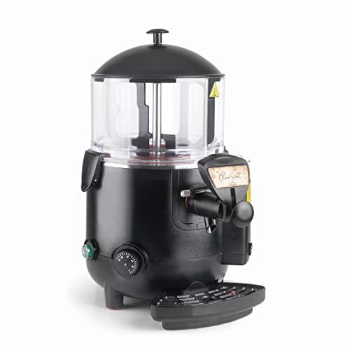 LACOR - 69615 - Chocolatera Chocosweet, Chocolatera Eléctrica, Mezclar y Calentar Chocolate al Baño María, Acero inoxidable, Capacidad 5 L, 28x41x46.5 cm, 1000 W