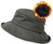 Comhats wasserdichte Damen Winterhut, warme Fleece-gefütterte Fischerhüte Regenhut Sonnenhut Verstellbar | Faltbar | Winddicht 737_Grau (Fleece-Futter) M