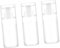 Mipcase 3 Pièces lingettes nettoyantes pour le corps bouteille de voyage portable bouteilles de voyage vernis à ongles transparent bouteille de toner de voyage bouteille de lotion Tonique