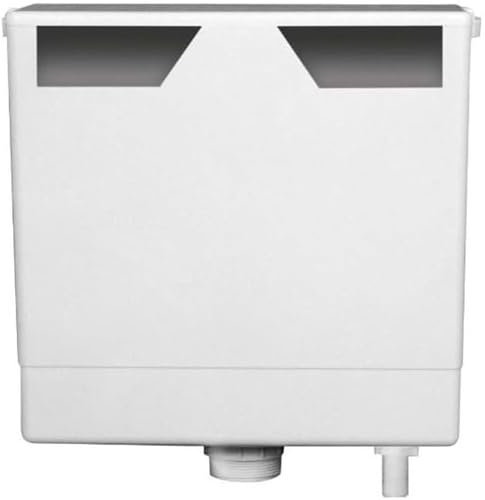 Concealed Cistern Eco Dual Flush 6/3L, for Back to Wall Toilet, BTW WC Bottom Entry Inlet - Cistern Only