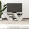 Hocuspicus HOCUS PICUS Modern Designed TV Unit for Livingroom up to 42 Inch TVs | Engineered Wood |110x30x40cm | Easy to Assemble and Clean (Gold Marble Effect)