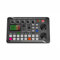DJ Controller F998 Live Sound Card and Audio Interface with DJ Mixer Effects and Voice Changer, Stereo Audio Mixer DJ starter kit