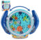 Georgie Porgy Labyrinth Puzzle Spiel für Kinder Brettspiel Reisespiel 3D Brain Teasers Herausforderungen Coole Zahnrad Disk Spielzeug Geschenke für Jungen Mädchen (Blau)