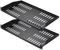 VEVOR 2PCS 1U Server Rack Shelf, 10/254 mm Depth, 50 lbs Max Load Capacity Vented Cantilever or Wall Mount Rack Mount Shelf with Tray, Good Air Circulation for 19 Network Cabinet or Equipment Rack