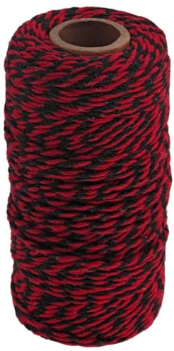 Uposao Corde Macramé 2mm Fil de Coton 100m Coton Fil Macramé Ficelle Cordelette Naturel Coton Cordon pour Tricotage Hanging Plant DIY Décoration Emballage Cadeau