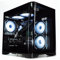 ionz Gaming Desktop PC, Intel i9 14900KF, Nvidia RTX 5080 OC, 32GB RAM, 2TB NVMe SSD, 240 AIO, Windows 11, 850W 80+ PSU, (Flow, Black)