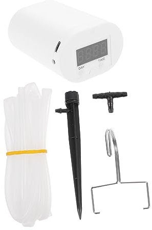 TOYANDONA Regadera Inteligente Sistema De Riego Por Goteo Digital Temporizador De Agua Para Jardín