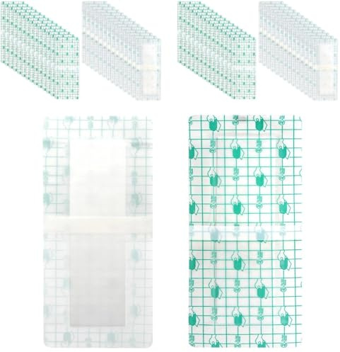 30 Piezas Apósitos Adhesivos Grandes 10 x 25 cm,Compresa Central 5 x 20 cm,Protección Práctica para el Cuidado Diario de la Piel,Ideales para Casa,Botiquín y Uso Diario