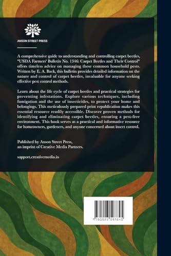 Carpet Beetles and Their Control