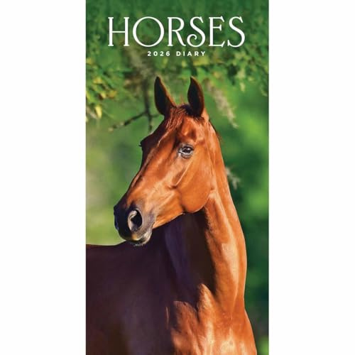 Carousel Worldwide, Horses 2026 Slim Diary Planner