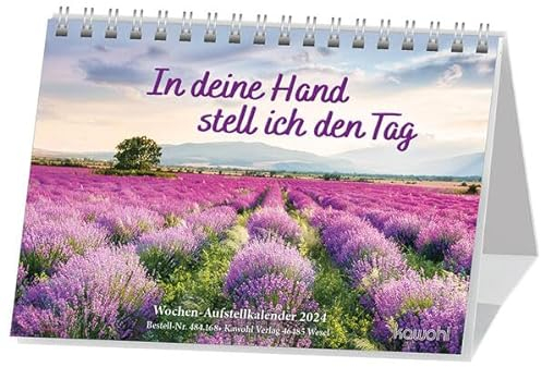 In deine Hand stell ich den Tag 2024: Wochen-Aufstellkalender