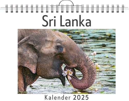 Sri Lanka - (Wandkalender 2025, Kalender DIN A4 quer, Monatskalender im Querformat mit Kalendarium, das perfekte Geschenk)