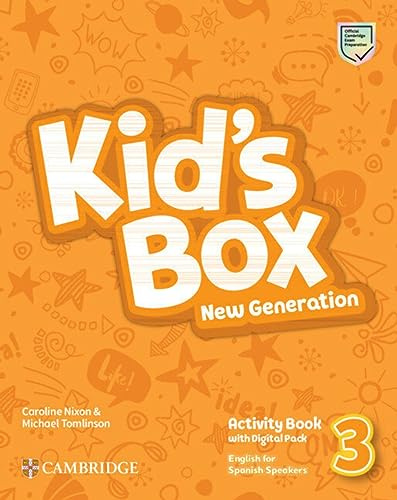 Kid's Box New Generation English for Spanish Speakers Level 3 Activity Book with Home Booklet and Digital Pack