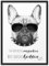 ICH HAB MICH UMGESEHEN | ABOUKI Kunstdruck | Coole Witzige Geschenke Kleine Lustige Geschenke Wandbild Poster Plakat Spruch Bild Schilder Wanddekoration Aufmunterung | DIN A4, DIN A3/Rahmen optional