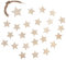 Rayher Holz Hänger Sterne, FSC Mix Credit, Natur, 1St. 6,8cm/23St.4,8cm, SB-Btl 24Stück, 62896505