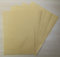 5 Blatt Transparentpapier Zanders Spectral DIN A2 (420 x 594mm) 100g/m² Farbe Gold transparent (FPA-112)