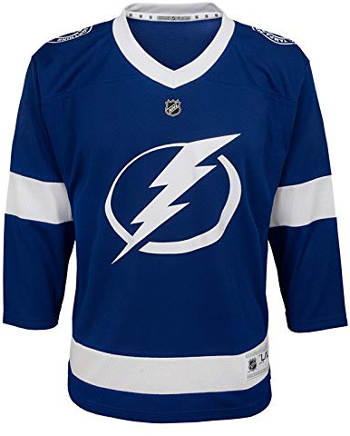 OuterStuff Youth Replica Jersey NHL Tampa Bay Lightning Home, M - 140 cm