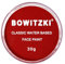 Bowitzki 30g pintura facial profesional cuerpo pintado cara pintada cara pintada agua pastel dividido seguro para niños y adultos Navidad de Halloween monocromática (Rojo)