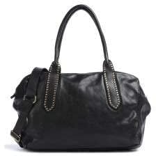 Campomaggi Handtasche Leder 38 cm