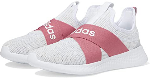 adidas Puremotion Adapt, Scarpe da Corsa Donna, Bianco Rosa Strata Zero Metallic, 40 EU
