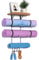 Wall Rack Organiser, Yoga Mat Storage Rack, Yoga Mat Holder, Foam Roller Towel Rack, Home Fitness Accessories Storage