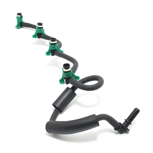 Fuel Injector Leak Off Pipe Connector Kit for Peugeot (207, 208, 308, 508, 2008, 3008, 4008, 5008) 2012-2019 Models - Diesel Return Hose Line Fitting