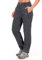 Little Donkey Andy Zip Off Wanderhose Damen Atmungsaktiv Schnell Stretch Trekkinghose Abnehmbar Outdoorhose Funktionshose Dunkelgrau L
