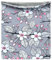 Wollhuhn Kinder Long Loop MAXI Halswärmer/Schlupf-Schal Extra Lang Jungen/Mädchen Viele Motive 20240201 (Baumwolljersey, Kirschblüten Grau/Rosa)