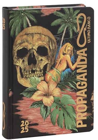 Propaganda - Schülerkalender 2024-2025, offizielles Propaganda-Tagebuch, 16 Monate, ideal für die Mittel- und Oberschule, mit 480 Seiten und personalisierten Aufklebern, Format 12 x 16,5 cm, Cannibal