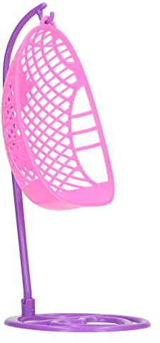 1:12 Leiter Puppenhaus Schaukel Stuhl winzige Miniaturmöbel Puppenhaus Hängesessel Zubehör 1:12 Miniatur Puppenhaus Dekoration Zubehör, Standard